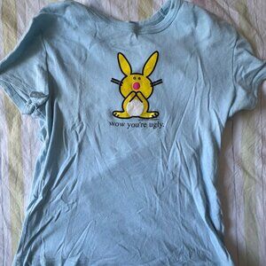 2000's Happy Bunny Baby Tee